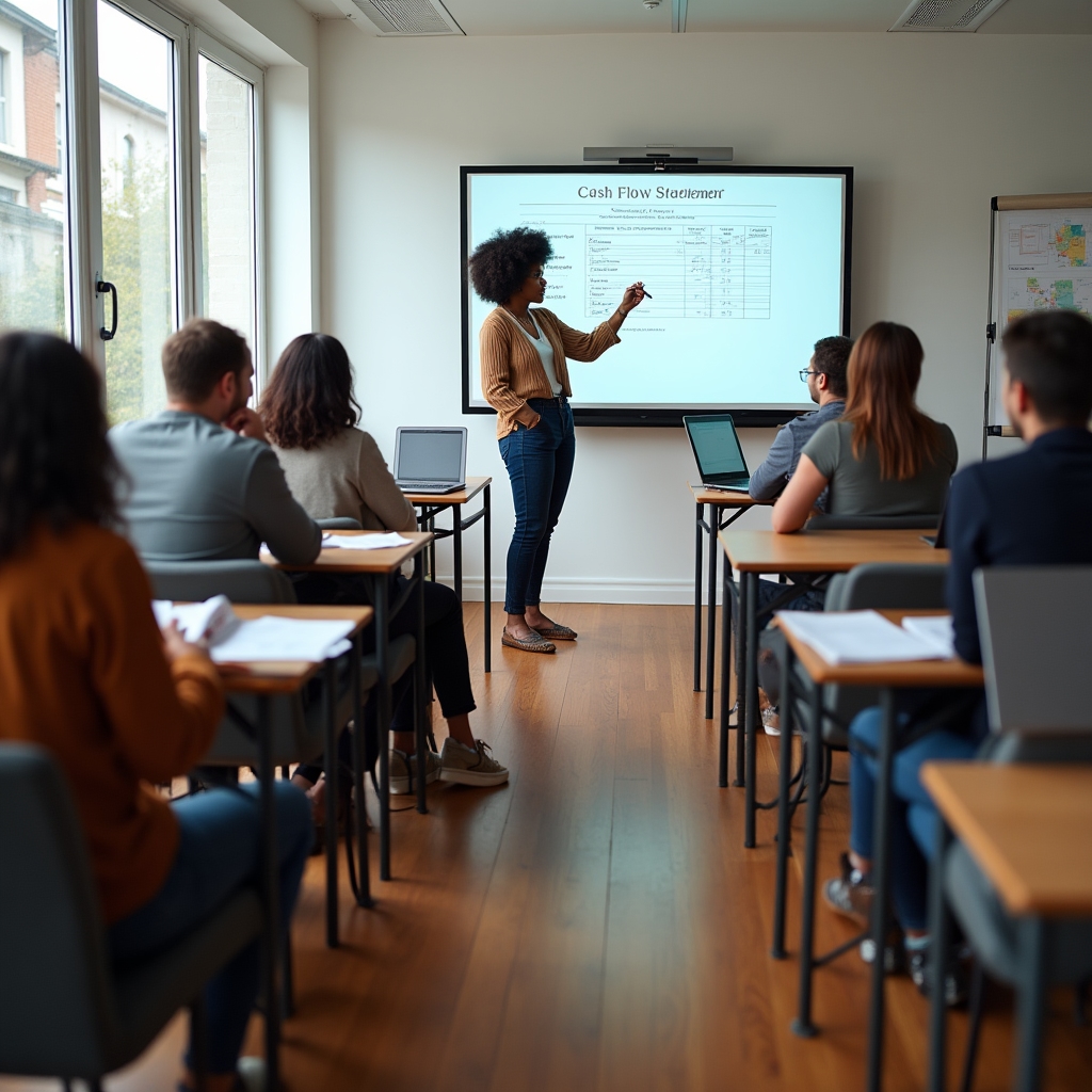 Sessione formativa di gruppo su finanza aziendale per piccole imprese